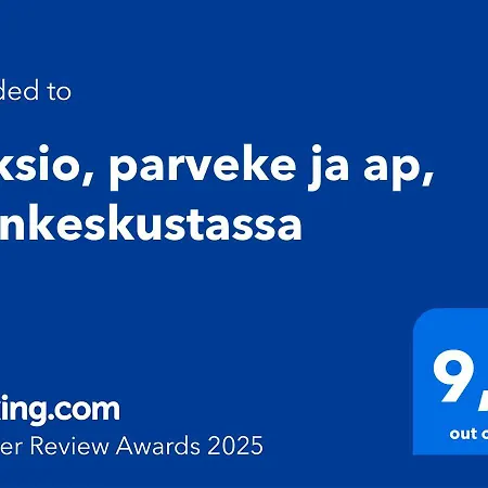 Apartament Kaksio, Parveke Ja Ap, Ydinkeskustassa *