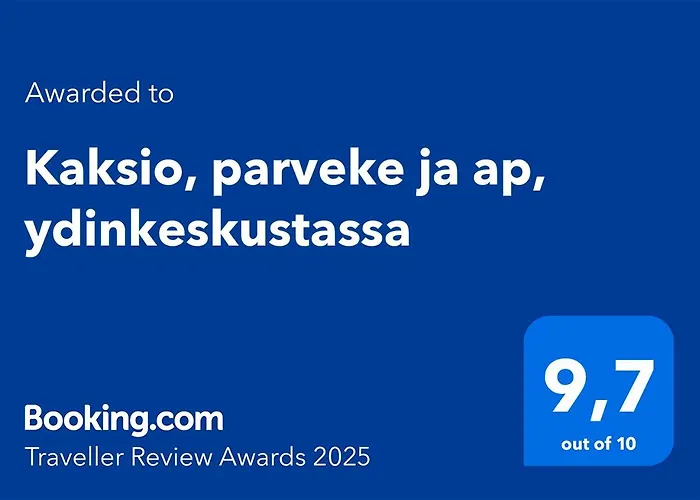 公寓 Kaksio, Parveke Ja Ap, Ydinkeskustassa *